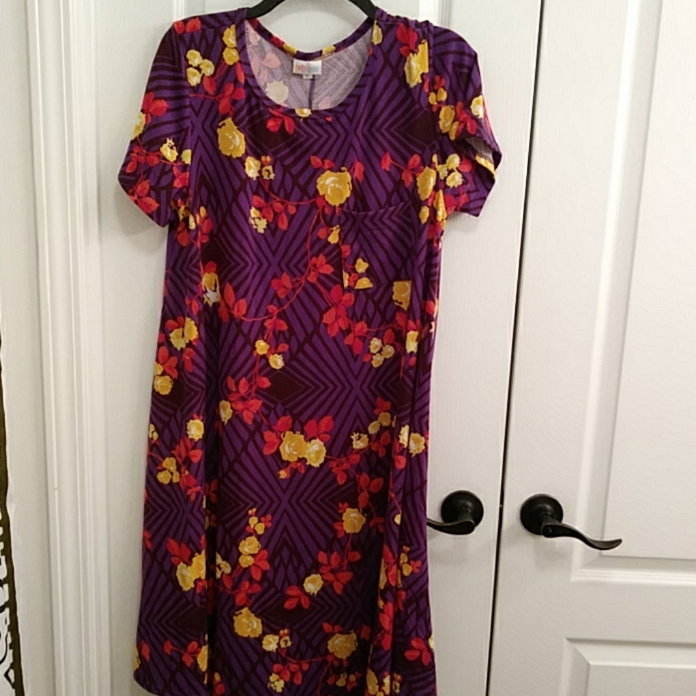 Purple Lularoe Carly